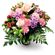 bouquet of roses carnations and alstroemerias. Dnipro